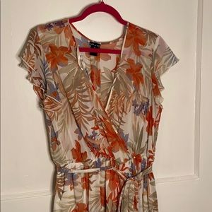 long floral maxi dress